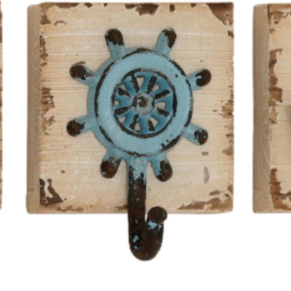 (BRAND NEW) Nautical Wall Hooks - Picture 1 of 7